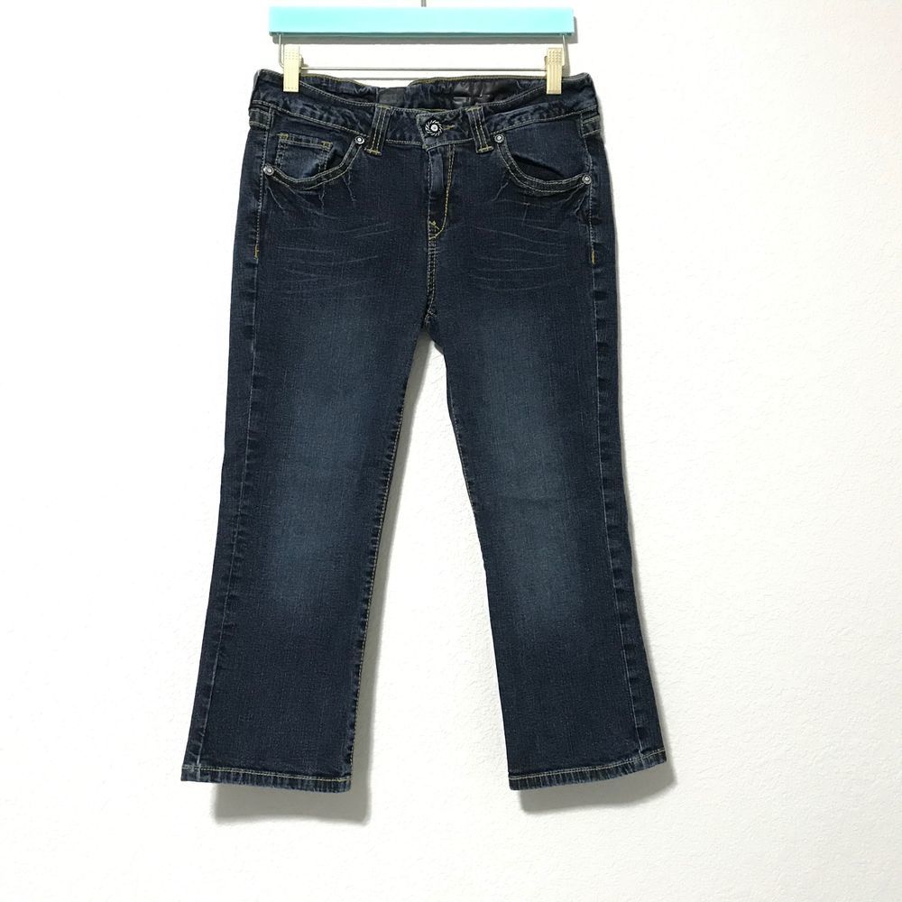 Project Women’s Dark Wash Denim Crop Jeans 11
